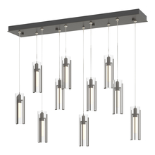 Hubbardton Forge - Canada 131204-SKT-STND-07-ZM0065 - Exos Glass 10-Light Pendant