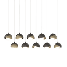 Hubbardton Forge - Canada 131205-SKT-LONG-14-84-GG0711 - Brooklyn 10-Light Double Shade Pendant