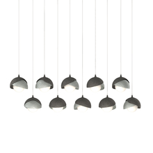 Hubbardton Forge - Canada 131205-SKT-LONG-20-82-GG0711 - Brooklyn 10-Light Double Shade Pendant