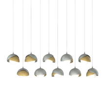 Hubbardton Forge - Canada 131205-SKT-LONG-82-86-GG0711 - Brooklyn 10-Light Double Shade Pendant