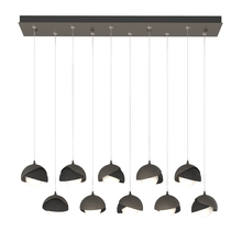 Hubbardton Forge - Canada 131205-SKT-STND-07-10-GG0711 - Brooklyn 10-Light Double Shade Pendant