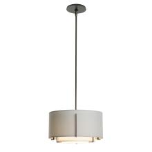 Hubbardton Forge - Canada 139602-SKT-MULT-07-SF1099-SJ1590 - Exos Small Double Shade Pendant