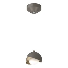 Hubbardton Forge - Canada 161183-SKT-STND-07-84-GG0711 - Brooklyn Double Shade Low Voltage Mini Pendant