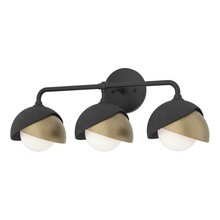 Hubbardton Forge - Canada 201375-SKT-10-84-GG0711 - Brooklyn 3-Light Double Shade Bath Sconce