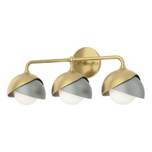 Hubbardton Forge - Canada 201375-SKT-86-82-GG0711 - Brooklyn 3-Light Double Shade Bath Sconce