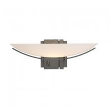 Hubbardton Forge - Canada 207370-SKT-20-GG0090 - Oval Impressions Sconce