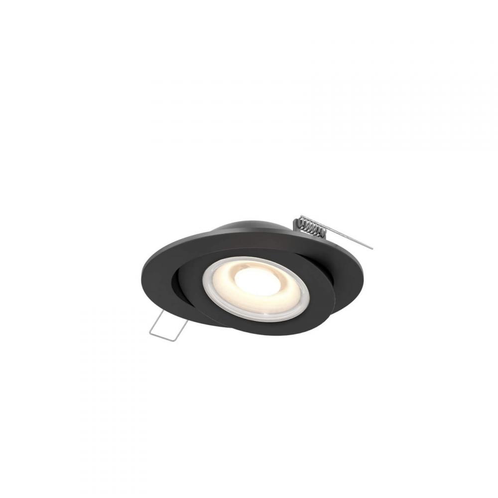 Multi CCT Flat LED Recessed Gimbal - universal 120V-347V, 0-10V dimming