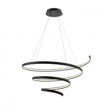 Dals SPR34-CC-BK - 34" Spiral pendant