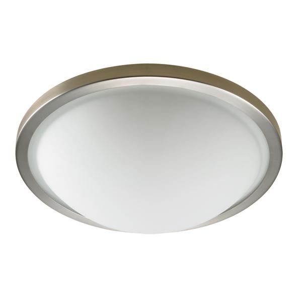 Halo Flush Mount Brushed Chrome