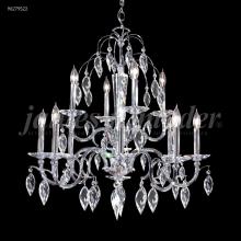 James R Moder 96279S22 - Sculptured Leaf 12 Arm Chandelier