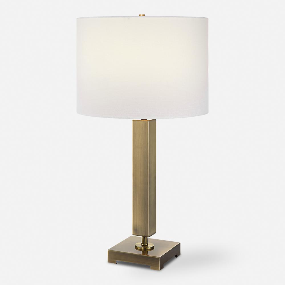 Uttermost Duomo Brass Table Lamp