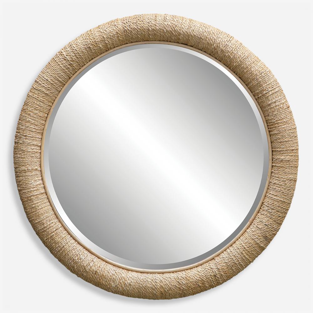 Uttermost Mariner Natural Round Mirror