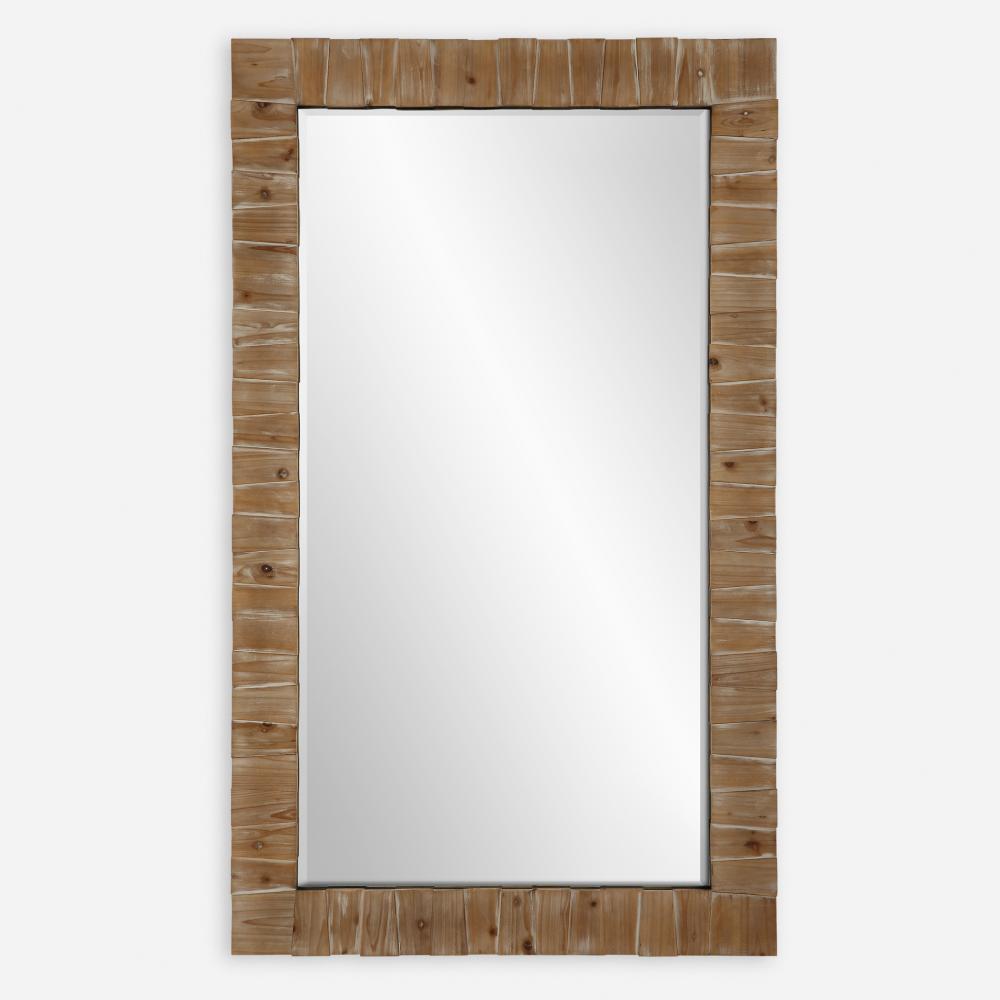 Uttermost Ayanna Gray Washed Wood Mirror